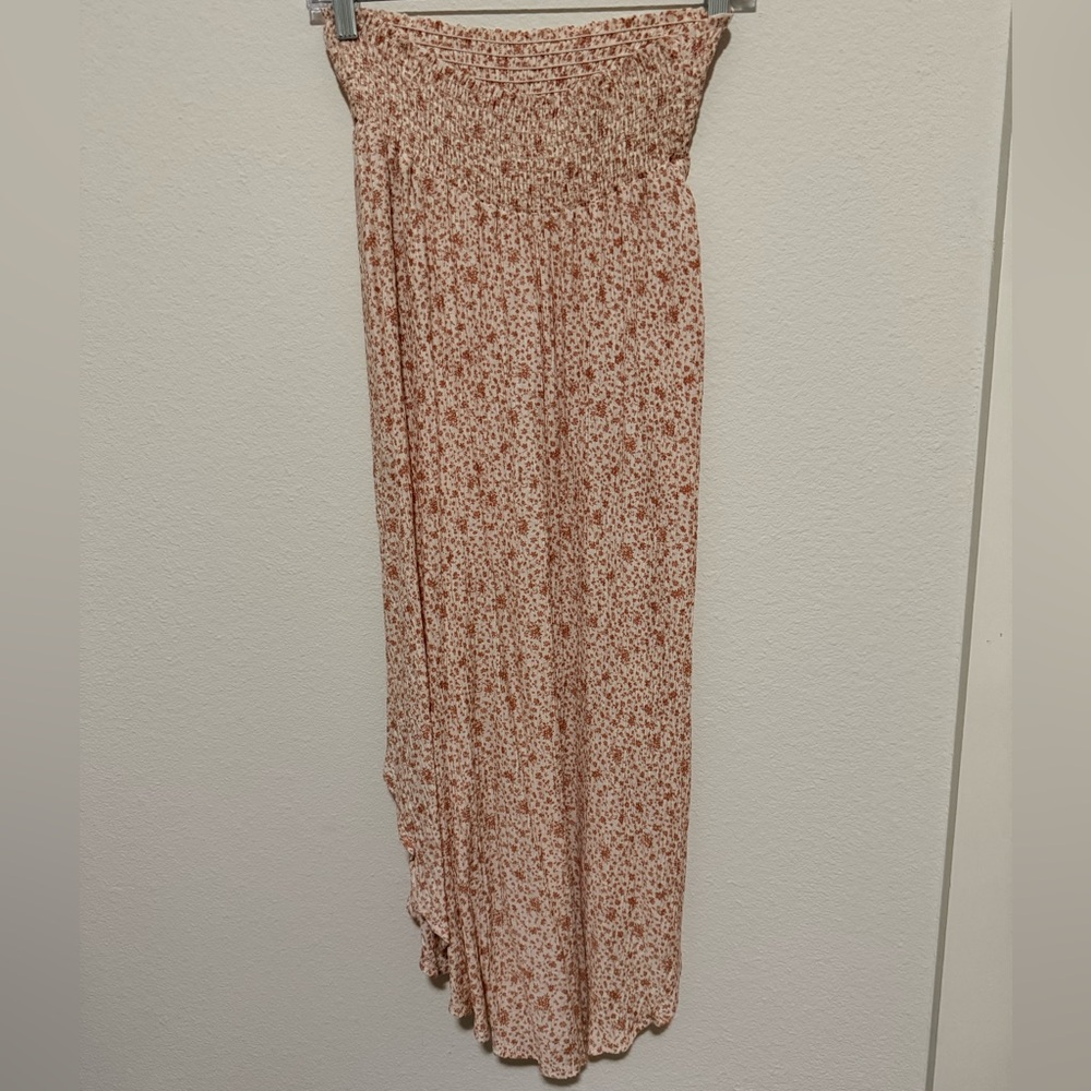 Elegant Floral Maxi Skirt